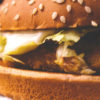 ハンバーガー(ジェイミー・オリヴァーの給食革命用イメージ)