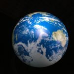 宇宙と地球(宇宙軍イメージ)
