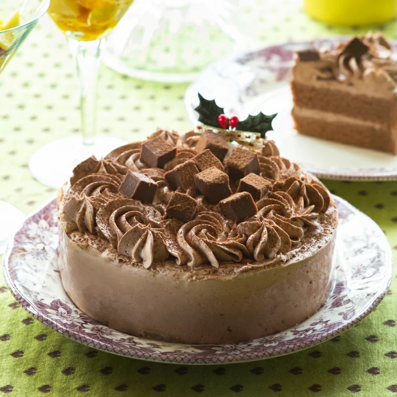 クリスマスチョコレートケーキ