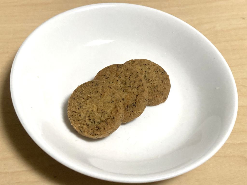 紋章クッキーの紅茶クッキー