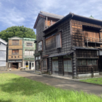 江戸東京たてもの園内の千と千尋の神隠しのモデルとなった建物