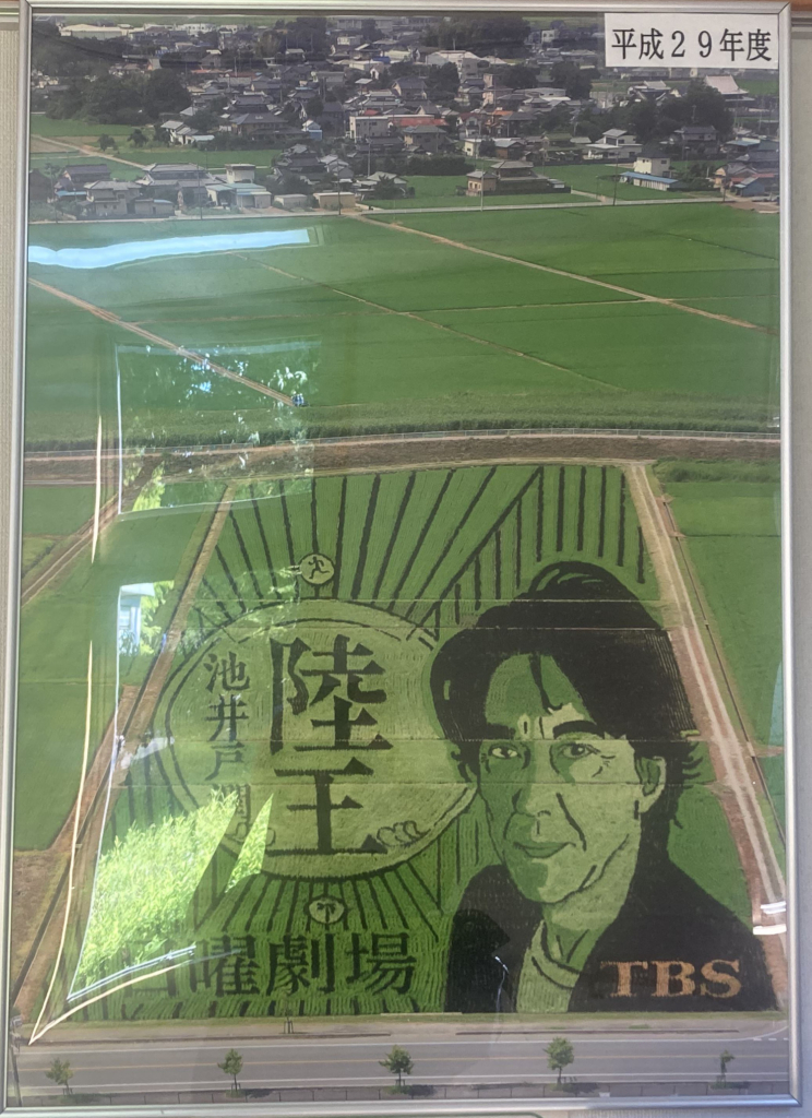 陸王の田んぼアート